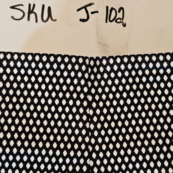 Worthington, black and white lattice, pencil skirt new with tags - Picture 9 of 9